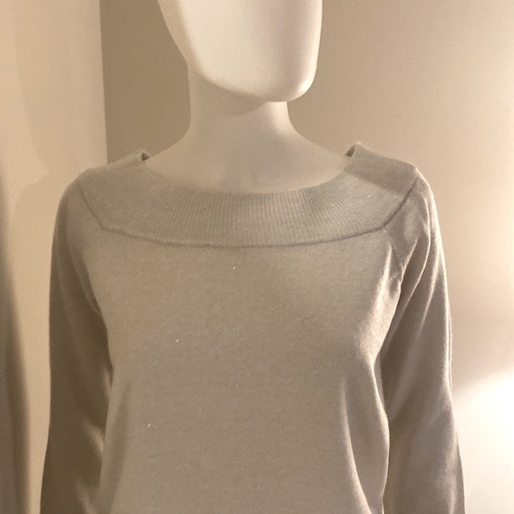 CeCe Boatneck Metallic Knit Sweater - Picture 5 of 6